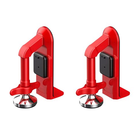 Trava de Porta com Alarme 80 Dbc Kit 2 Uni Seguranca Evita Roubo Furto Bloquea Acesso Trancas Casa H
