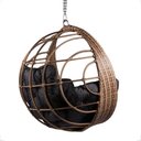 Ver imagem 6 de Cadeira Suspensa Balanço Ninho Jardim Gourmet Alumínio Teto Capuc4
