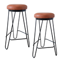 Ver imagem 1 de Kit 2 Banquetas Média para Cozinha Bar Balcão Bistrô Hairpin:whisk