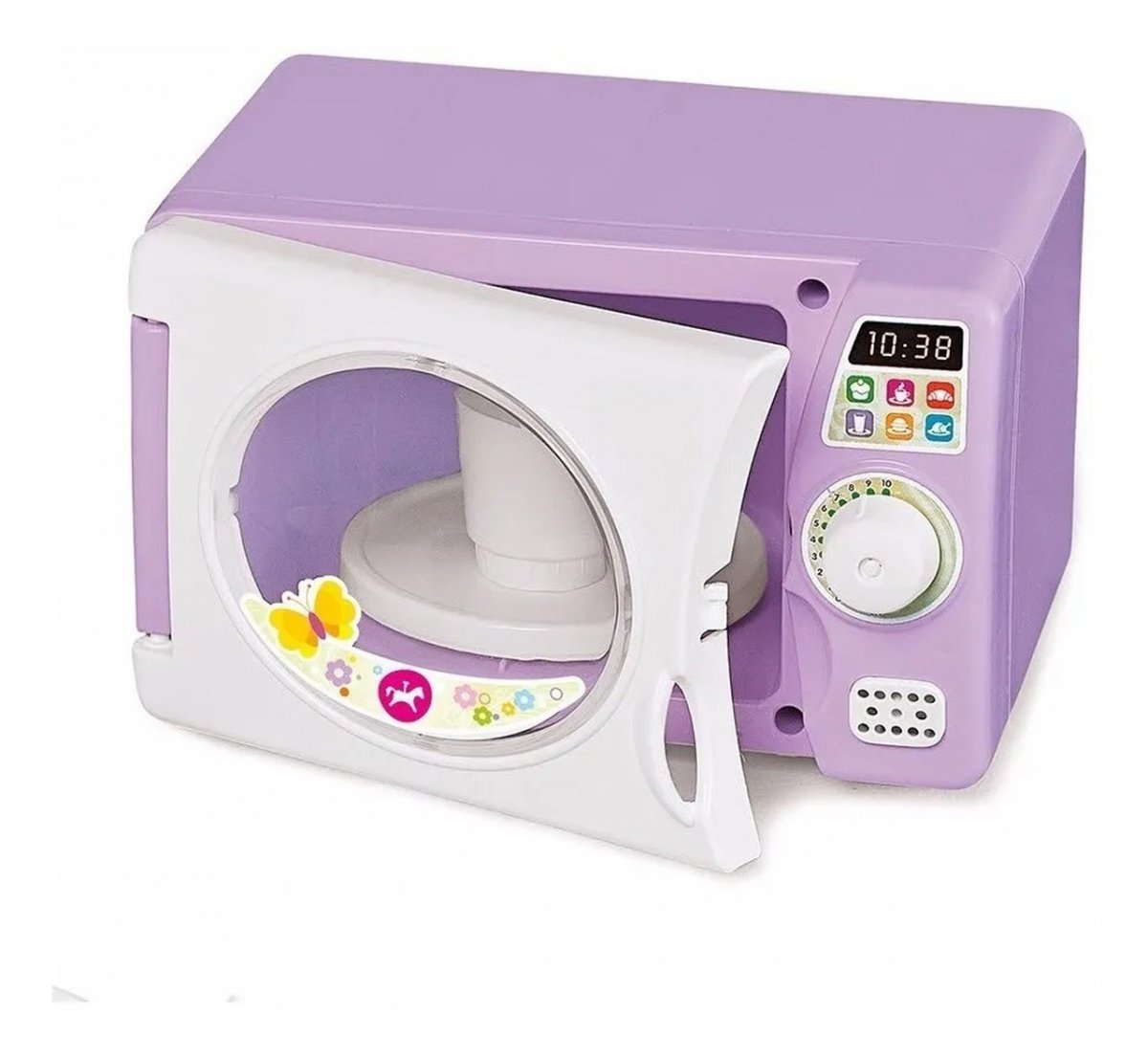 Brinquedo Micro-ondas Infantil Com Som Lilás - Calesita 344 ...