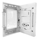 Ver imagem 1 de Conjunto Interruptor + Tomada 20a Embutir Prova Dágua Kalop