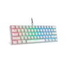 TECLADO MECANICO GAMER MOTOSPEED CK61 ESSENTIAL OTEMU RGB: BRANCO SWITCH AZUL - 4