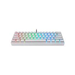 TECLADO MECANICO GAMER MOTOSPEED CK61 ESSENTIAL OTEMU RGB: BRANCO SWITCH AZUL - 3