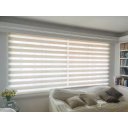 Ver imagem 4 de Cortina Persiana Double Vision Largura 1,70 X 1,10 Altura Sofisticada para Ambientes Internos