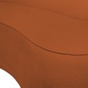 Ver mais imagens de Sofá 2 Lugares Orgânico 140cm Pé Ferro Dou Morgan Bouclê Terra L01 - D'Rossi