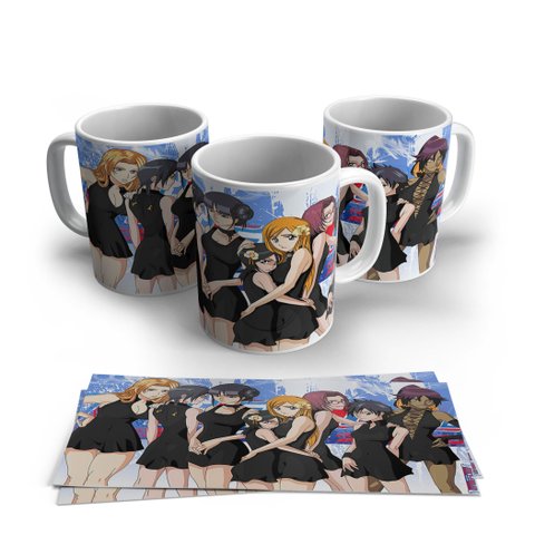 Caneca de Porcelana Anime Bleach Modelo 01