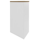 Ver imagem 5 de Armário para Escritório Home Office Multiuso 2 Portas Orly A02 Olmo Branco - Lyam Decor
