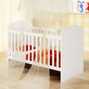 Ver imagem 1 de Berço Simples com Grade Multifuncional para Quarto de Bebê