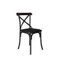 Ver imagem 1 de Cadeira de Jantar Gisacompany 1 Unidade:preto Assento Preto