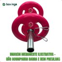 Ver imagem 4 de Anilha Emborrachada 4kg - Rosa