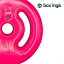 Ver mais imagens de Anilha Emborrachada 4kg - Rosa