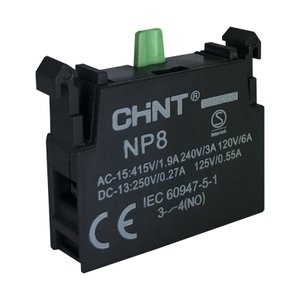 Bloco de Contato | Auxiliar na | Np8 | Chint