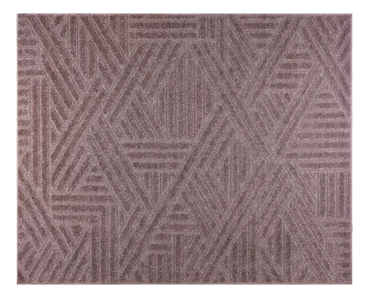 Ver imagem 2 de Tapete Sala 200x250 Alto Relevo Realce Eden 35 Taupe