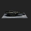Ver imagem 4 de Miniatura de Quadro Decorativo 33cm X 12,5cm Carro F1 Lotus Snn 98t Preto - Gran Belo Miniaturas