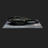 Miniatura de Quadro Decorativo 33cm X 12,5cm Carro F1 Lotus Snn 98t Preto - Gran Belo Miniaturas - 4