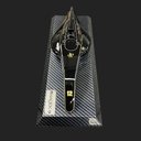 Ver imagem 5 de Miniatura de Quadro Decorativo 33cm X 12,5cm Carro F1 Lotus Snn 98t Preto - Gran Belo Miniaturas