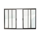 Ver imagem 1 de Janela de alumínio 04 folhas fit preto - 100x100