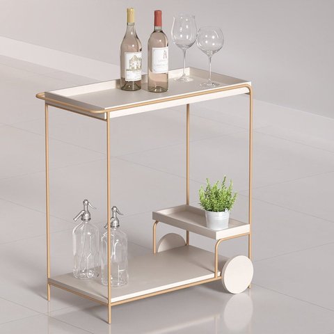 Carrinho Bar Home Bee Iii para Decoração