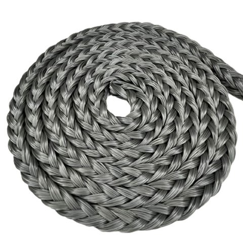 90 Metros Cordão Nylon para Rodapés e Carpete - Cor Grafite