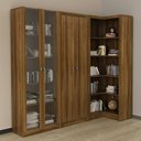 Ver imagem 1 de Kit 3 Armários Multiuso de Escritório