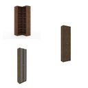 Ver imagem 2 de Kit 3 Armários Multiuso de Escritório