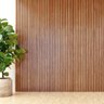 Painéis Ripados Wpc 18mm Freijó 280x16cm - Revestimento Decorativo Parede Sala Quarto Cozinha - 2