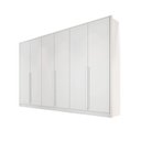 Ver imagem 1 de Guarda-roupa Casal 6 Portas 9 Gavetas 2,70m - Ibiza-branco - Bianchi Móveis