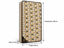 Ver imagem 5 de Colchão de Solteiro D28 12cm Dupla Face 88x188 Espuma Resistente Conforto Premium