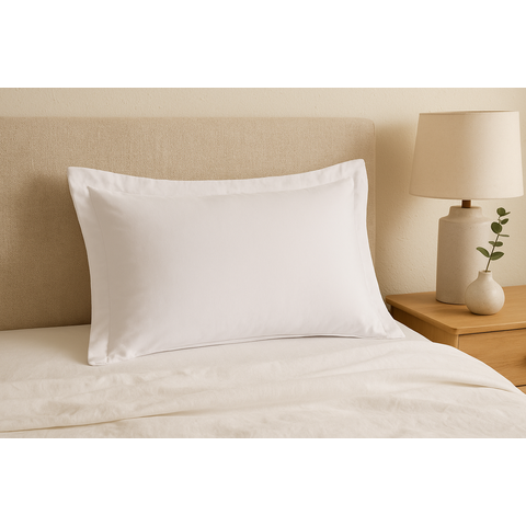 Fronha Avulsa com Abas Toque de Algodão 55x80cm - Fronha Branca