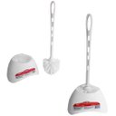 Ver imagem 3 de Escova Sanitária Com Cabo E Suporte Plástico Branco