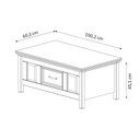 Ver imagem 3 de Mesa de Centro de Madeira Sala de Estar Branco
