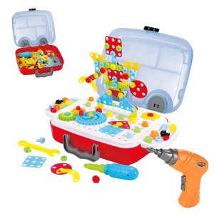 Kit Ferramenta Infantil Monta e Desmonta - Diversão e Aprendizado