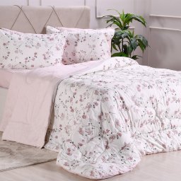 Edredom Estampado Queen 200 Fios 100% Algodão Extra Macio - 1