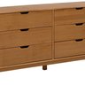 Cômoda de Madeira Maciça 6 Gavetas Grande - 2