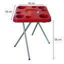 Ver imagem 7 de Mesa Praia Petisqueira Alta Dobrável e Sup. Guarda-sol Chão