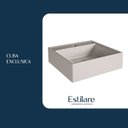 Ver imagem 7 de Armário Espelheira de Banheiro Athlone 3 Portas com Prateleira 76cm Bege/Nude