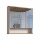 Ver imagem 2 de Armário Espelheira de Banheiro Athlone 3 Portas com prateleira 76cm