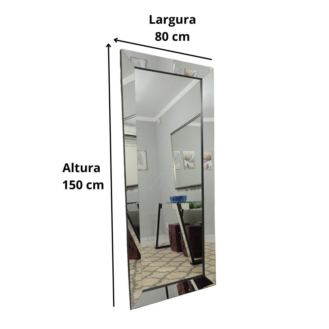 Espelho Decorativo de Parede Life Demoglass C150 X A80 X L3 - 2