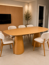 Ver imagem 1 de Mesa de Jantar Orgânica Essenza Duocone 210x120cm - Carvalho Avenna