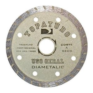Disco de Corte Diamantado Turbo 110mm Topa Tudo 3 Unidades