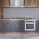 Ver imagem 1 de Kit Papel de Parede Adesivo Azulejo para Cozinhas Decoração de Fácil Instalação