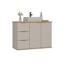 Ver imagem 6 de Gabinete de Banheiro com Cuba Galway 76cm Bege/Nude