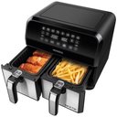 Ver imagem 2 de Fritadeira Elétrica sem Óleo Air Fryer Mondial Afd-01-bi 8l Digital com Cesto Duplo