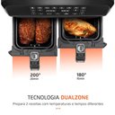 Ver imagem 4 de Fritadeira Elétrica sem Óleo Air Fryer Mondial Afd-01-bi 8l Digital com Cesto Duplo