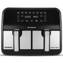 Ver imagem 1 de Fritadeira Elétrica sem Óleo Air Fryer Mondial Afd-01-bi 8l Digital com Cesto Duplo