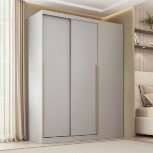 Módulo de Canto Linear 2 Portas de Correr Jade CabeCasa MadeiraOriginals