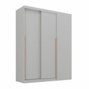 Ver imagem 2 de Módulo de Canto Linear Planejado 2 Portas de Correr Jade CabeCasa MadeiraOriginals Cinza/Urbano
