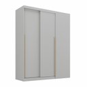 Ver imagem 2 de Módulo de Canto Linear 2 Portas de Correr Jade CabeCasa MadeiraOriginals Cinza/Urbano