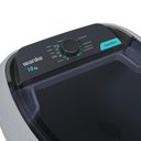 Ver imagem 3 de Tanquinho de Lavar Roupa Wanke Comfort Semiautomática 10kg 8 Programas Cinza 220v - Lwbe100t3