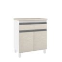 Ver imagem 2 de Gabinete de Banheiro 65cm sem Cuba Ref 502